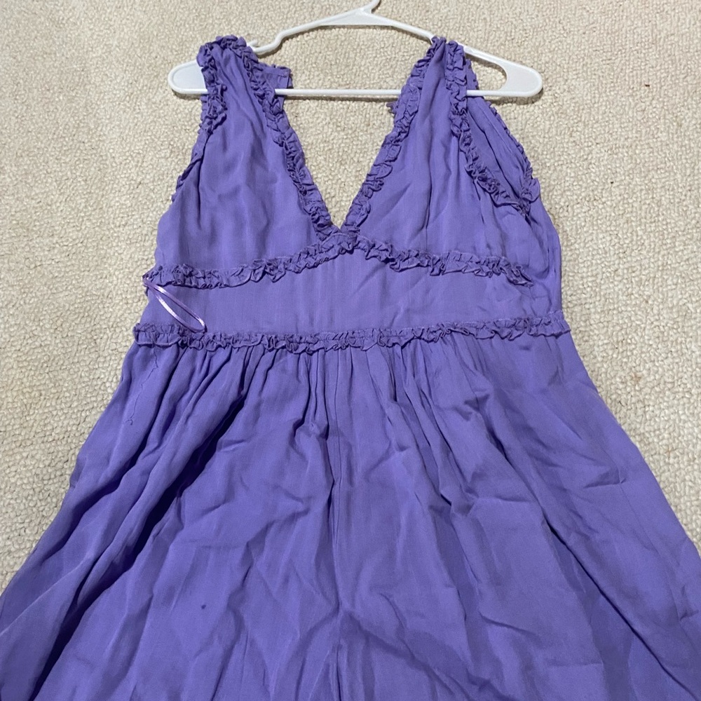 Purple romper